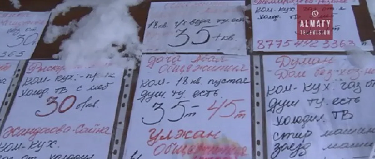 Полицейские Алматы провели рейд среди уличных риелторов