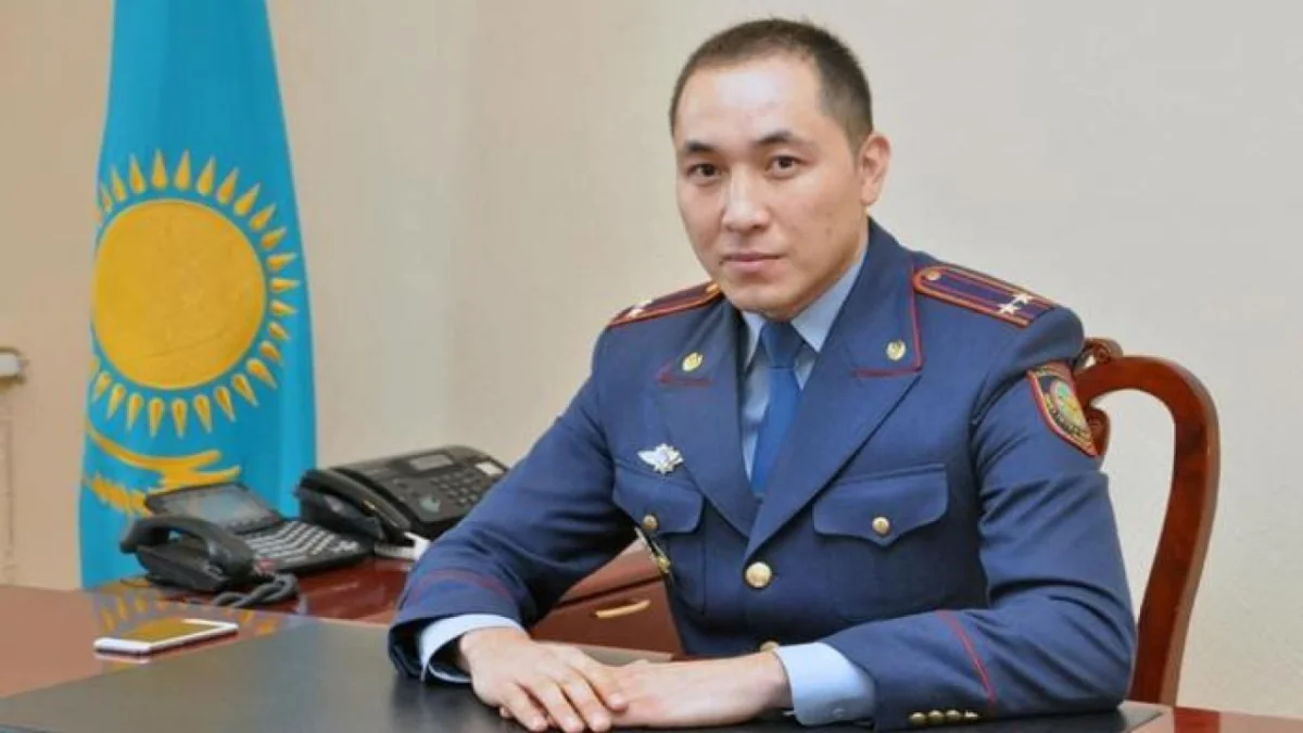  Түркістан қалалық полиция басқармасының басшысы болып Данияр Мейірхан тағайындалды
