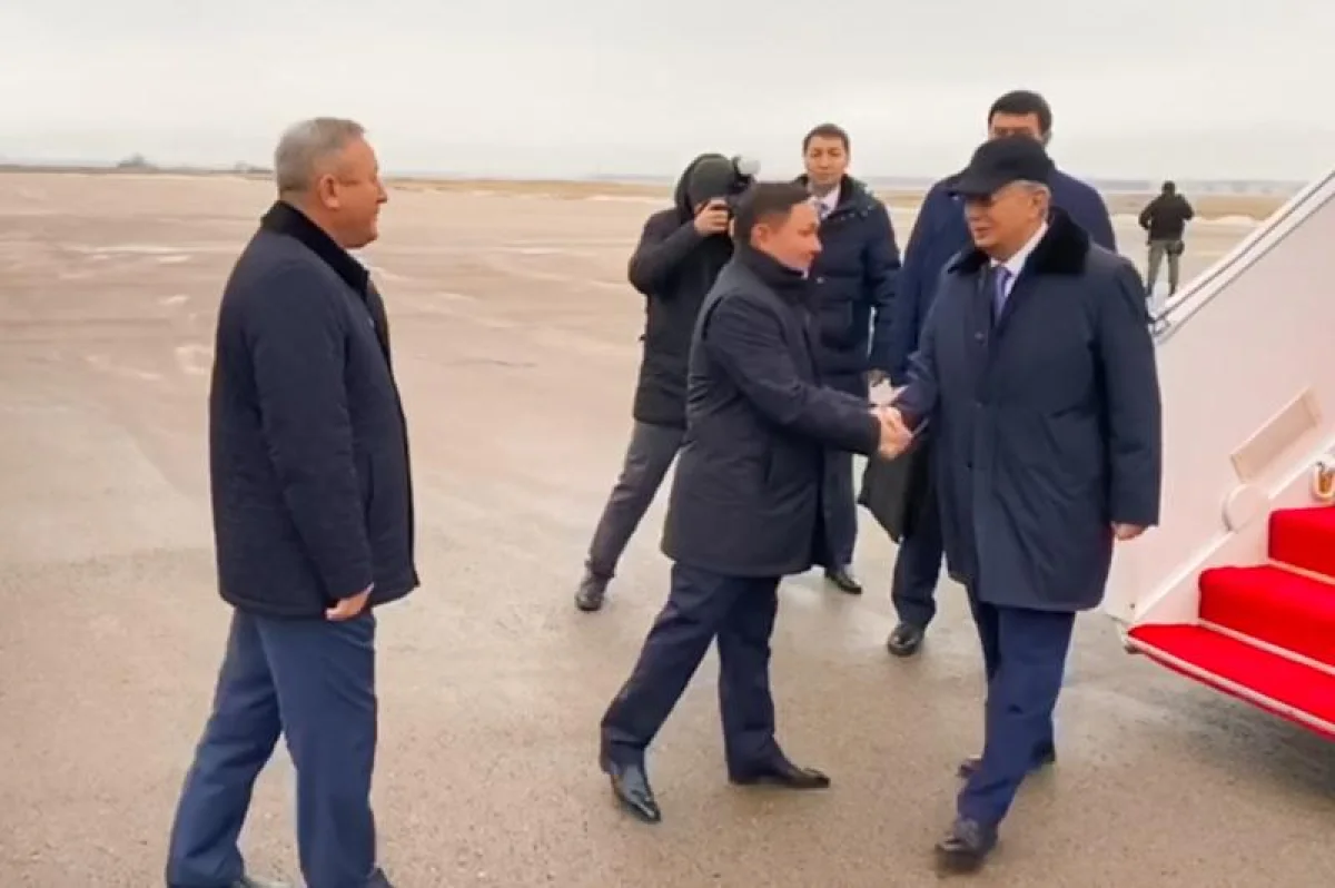 Токаев прибыл в Кокшетау 