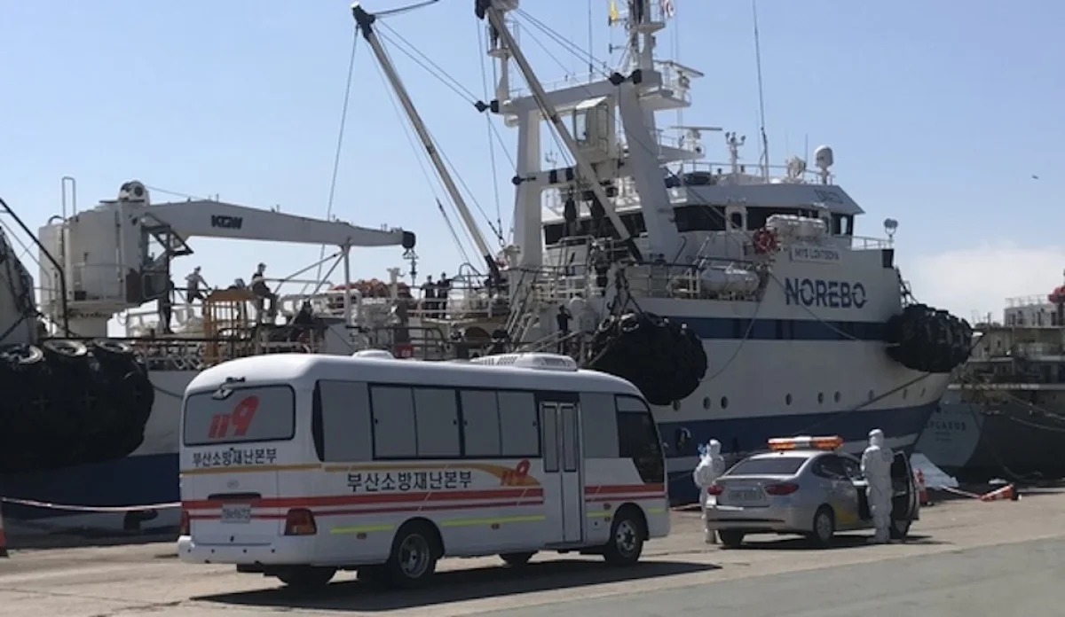 В Южной Корее коронавирусом заразились моряки из России