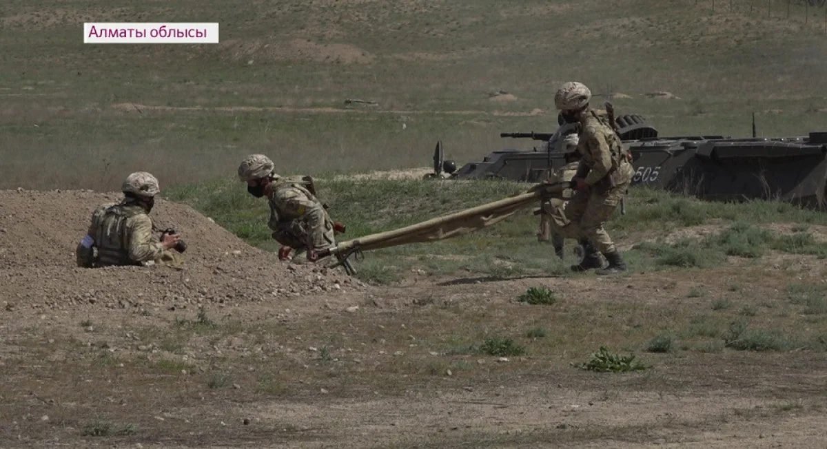 Огромная честь быть курсантом: военные учения состоялись в Алматинской области 