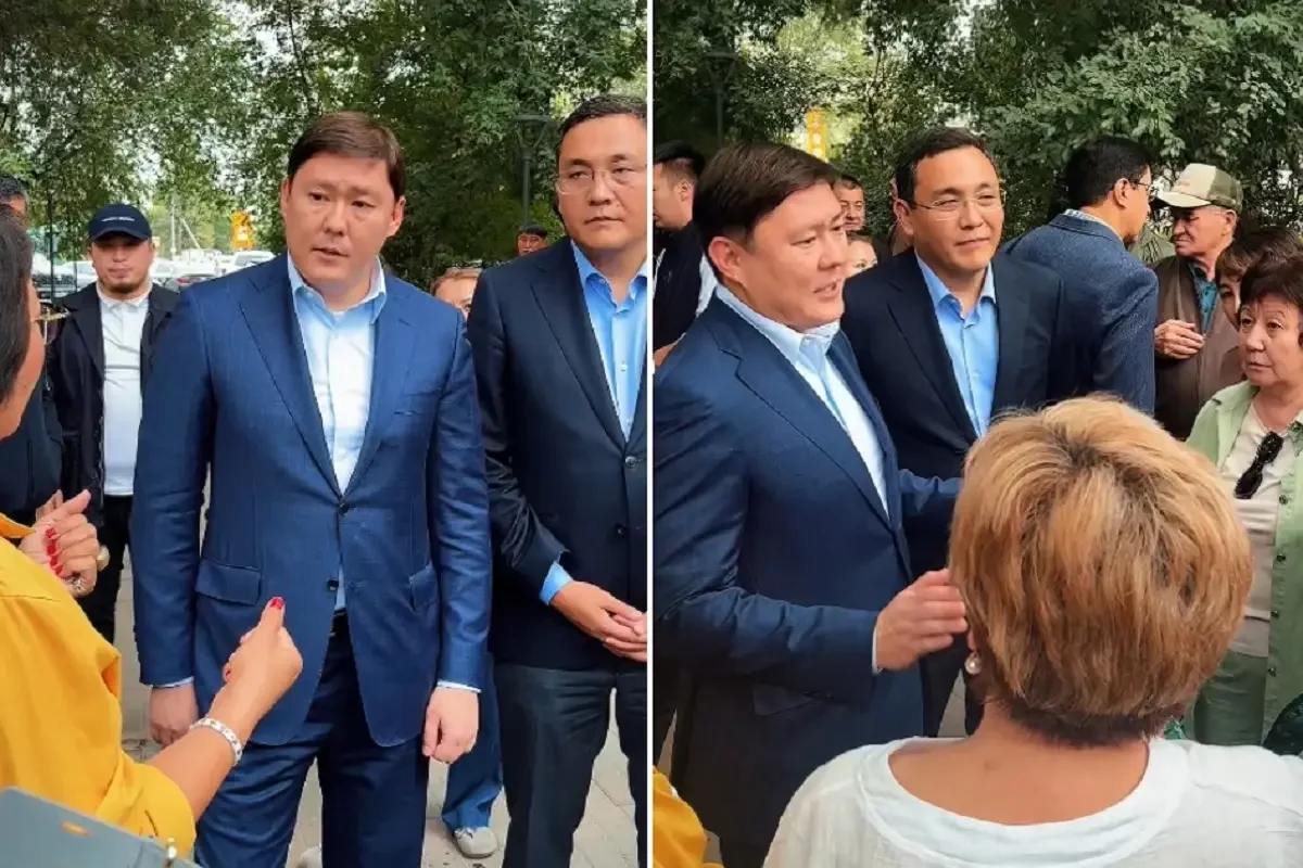 Кадр из видео: пресс-служба акима Алматы