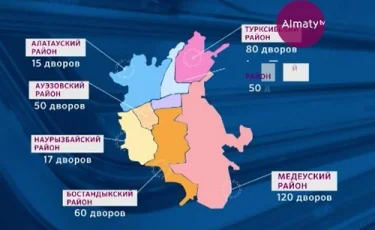 472 новые детские площадки подарят алматинцам