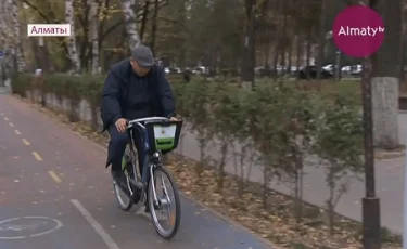 Ездить по выделенным для автобусов полосам разрешили алматинским велосипедистам