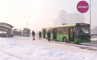 Новые автобусы стали курсировать по 127-му маршруту в Алматы 
