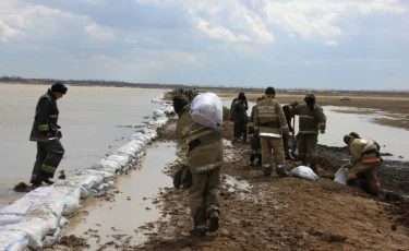 Угроза подтоплений наиболее высока на севере Казахстана