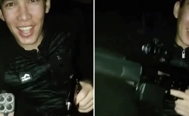 "Астана наша!": полиция Нур-Султана изучает видео с вооруженным молодым человеком
