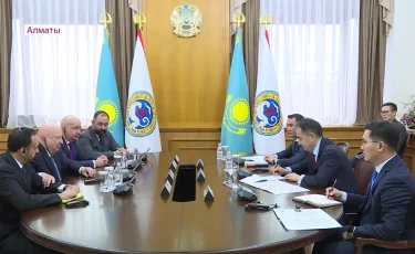 Аким Алматы встретился с представителями бизнеса Катара, Сингапура и Турции
