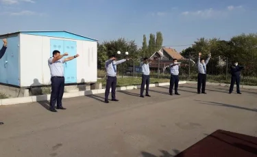 Полицейских Алматинской области учили не поддаваться стрессам и депрессии