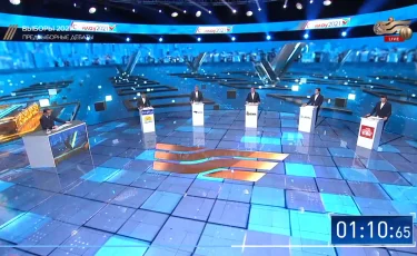 Представители политических партий Казахстана вновь выступили на теледебатах 
