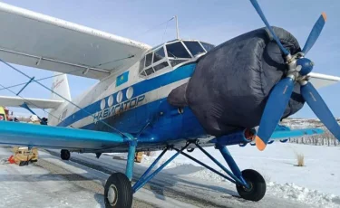 Самолет Ан-2 совершил вынужденную посадку близ Усть-Каменогорска