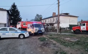 Семья погибла при пожаре в Акмолинской области