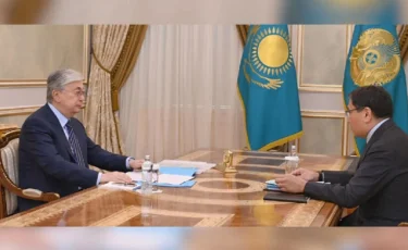 Касым-Жомарт Токаев принял акима Алматы Ерболата Досаева
