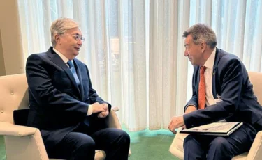 Токаев встретился с Президентом Международного комитета Красного Креста