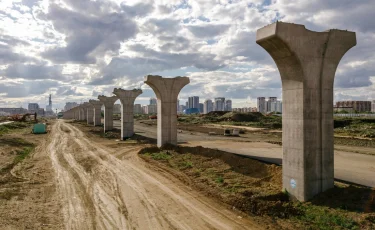 На каком этапе ведется строительство LRT в Астане