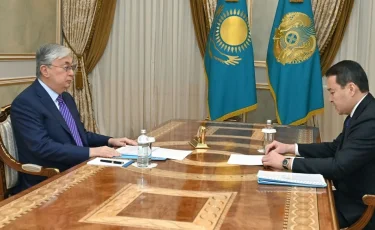 Президент принял Премьер-министра Алихана Смаилова