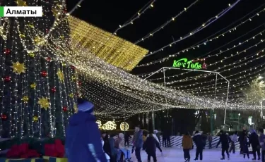 Сказочный город: как украсили к Новому году Алматы