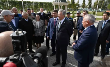 О чем говорил Президент с жителями села имени Наги Ильясова