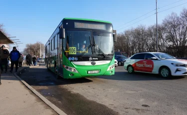 Схема автобусного маршрута №41 в Алматы изменена