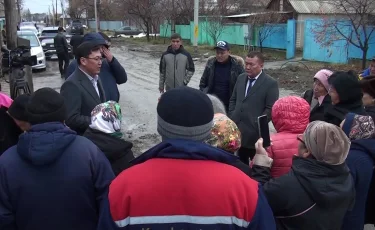 Не доделали работу: десятки жителей Тараза остались без питьевой воды из-за подрядчика