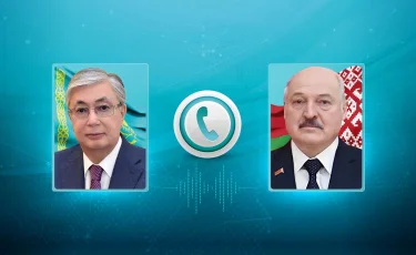 Состоялся телефонный разговор между президентами Казахстана и Беларуси