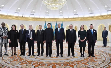 Президент бірқатар мемлекеттің елшілерінен сенім грамотасын қабылдады
