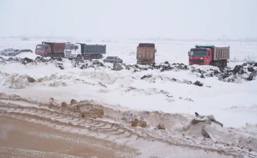 Под Астаной строят шестикилометровую дамбу для предотвращения паводка