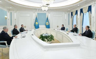 Президент Касым-Жомарт Токаев встретился с секретарем Совета безопасности России Сергеем Шойгу