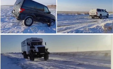 Сотрудники МЧС пришли на помощь попавшим в снежный плен