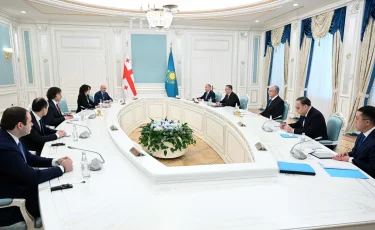 Мемлекет басшысы қазақ-грузин қарым-қатынастарының қарқынын жоғары бағалады