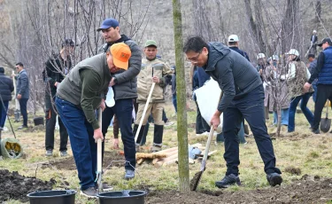 В Алматы прошла масштабная уборка города – субботник «Almaty clean & green»