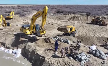 Риск паводков: в Атырауской области всё внимание приковано к реке Жем