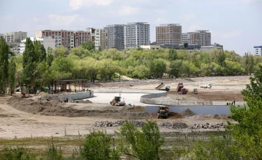 Алматыда Сайран су қоймасындағы іргелес аумақты реконструкциялау жұмыстары аяқталуда