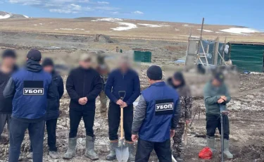 ШҚО-да заңсыз алтын өндірумен айналысқан 6 адам ұсталды