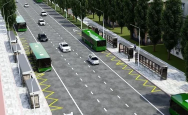 Алматыда екі BRT желісінің құрылысы жүріп жатыр