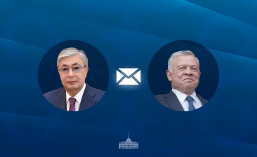 Президент направил телеграмму поздравления королю Иордании