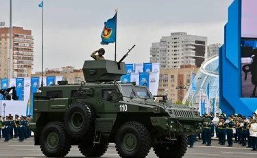 Астанада Ұлы Жеңістің 80 жылдығына арналған Әскери парад өтті