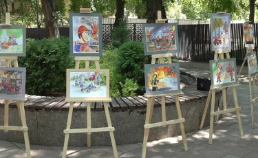Герои в рисунках: школьники изобразили пожарных и спасателей в своих творческих работах