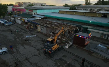 Алматыда «Арыстан» базары сүріліп жатыр