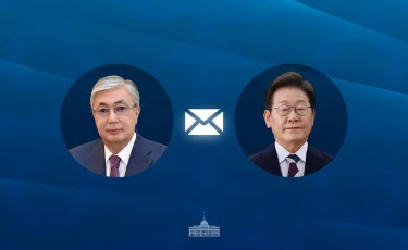 Мемлекет басшысы Корея президентіне құттықтау жеделхатын жолдады