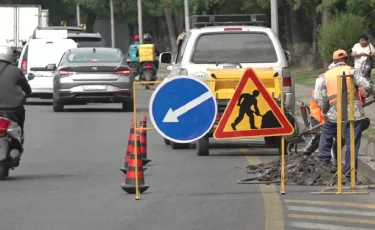 Алматыда Желтоқсан көшесінің бір бөлігі уақытша жөндеуге жабылады