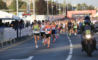Впервые на Almaty Marathon появились биотуалеты для людей с особыми потребностями