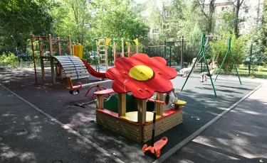 Как преображаются дворы в Алмалинском районе по программе «Бюджет народного участия»