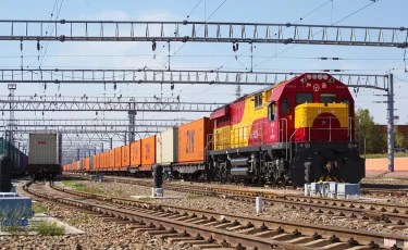Алашанькоуский железнодорожный пограничный переход пропустил более 5000 поездов Китай–Европа (Китай–Центральная Азия)