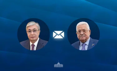 Мемлекет басшысы Палестина президентіне құттықтау жеделхатын жолдады