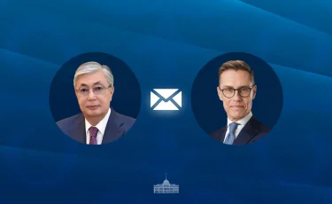Мемлекет басшысы Финляндия президентін құттықтады