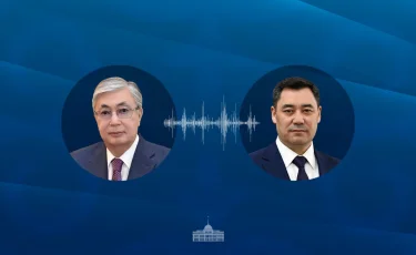 Мемлекет басшысы Қырғызстан президентімен телефон арқылы сөйлесті