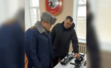 Начальник ДП Алматы встретился с личным составом СОБР