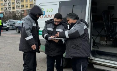 В Алматы во время проверок выявили превышение эконорм у автотранспорта