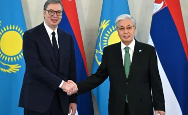 Қазақстан мен Сербия президенттері шағын құрамда келіссөз өткізді